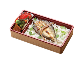 炭火焼鮎ひらき弁当　1,350円